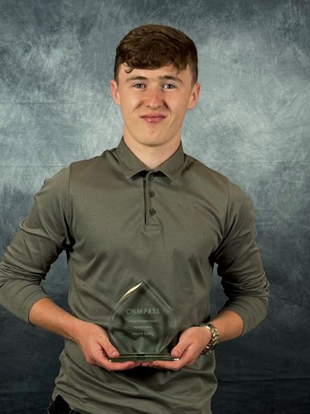 Harry Long - Compass Skills Training’s Most Progressed Apprentice of the Year for 2024